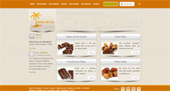 Desktop Screenshot of dhaoui-dattes.com
